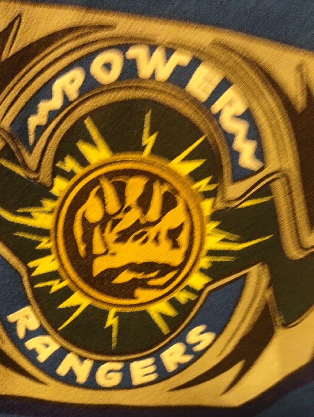 Blue Power Ranger Short Sleeve Tee - Picture 4 of 5